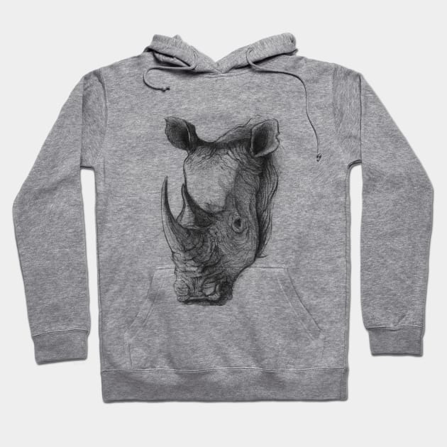 Rhino Hoodie by mikekoubou